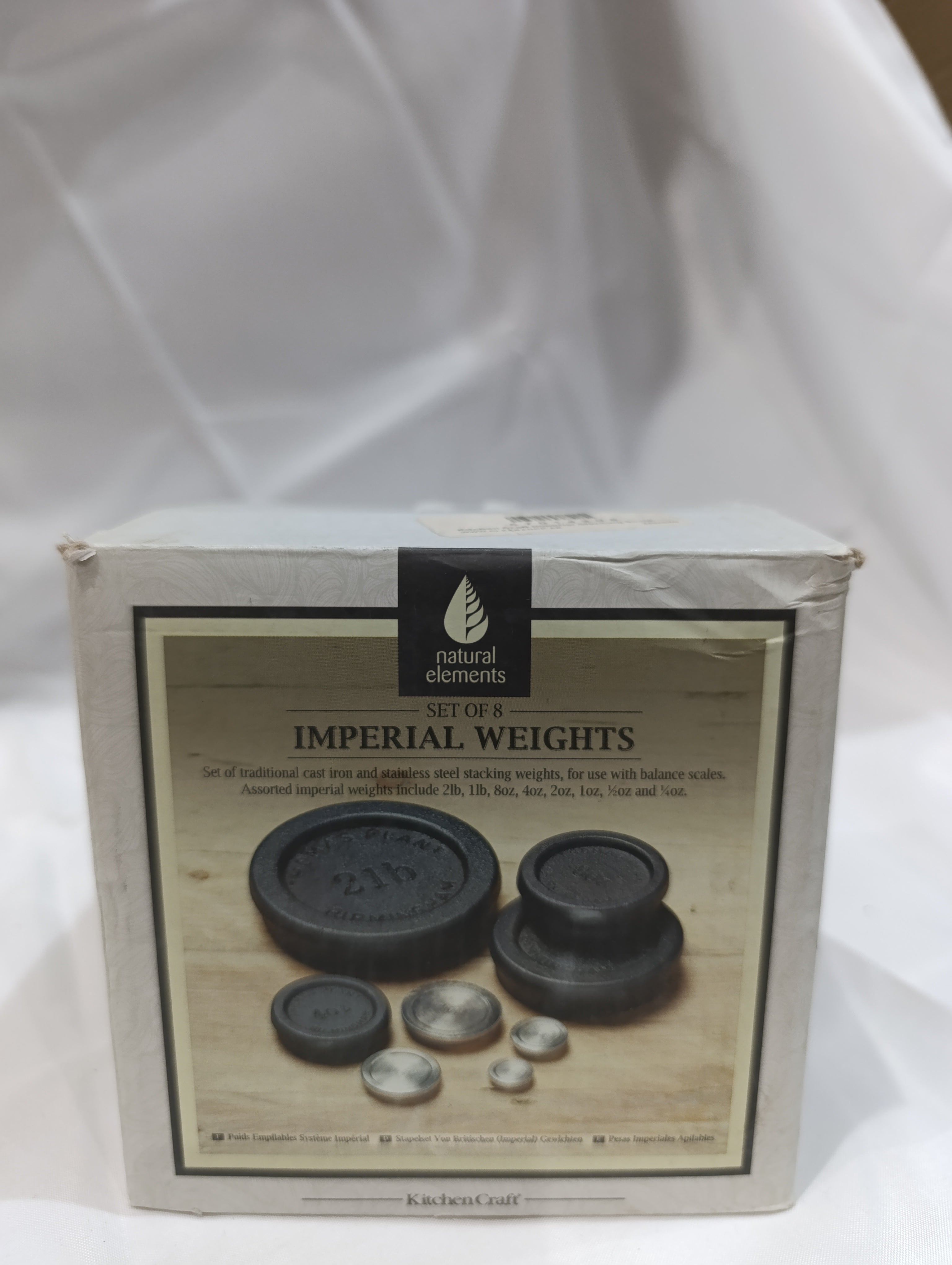 Kitchen Craft Natural Elements Weight Set