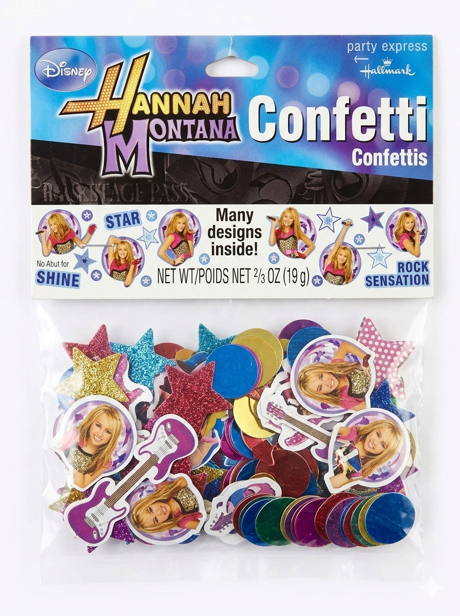 Hannah Montana Confetti Confettis - Party Supplies