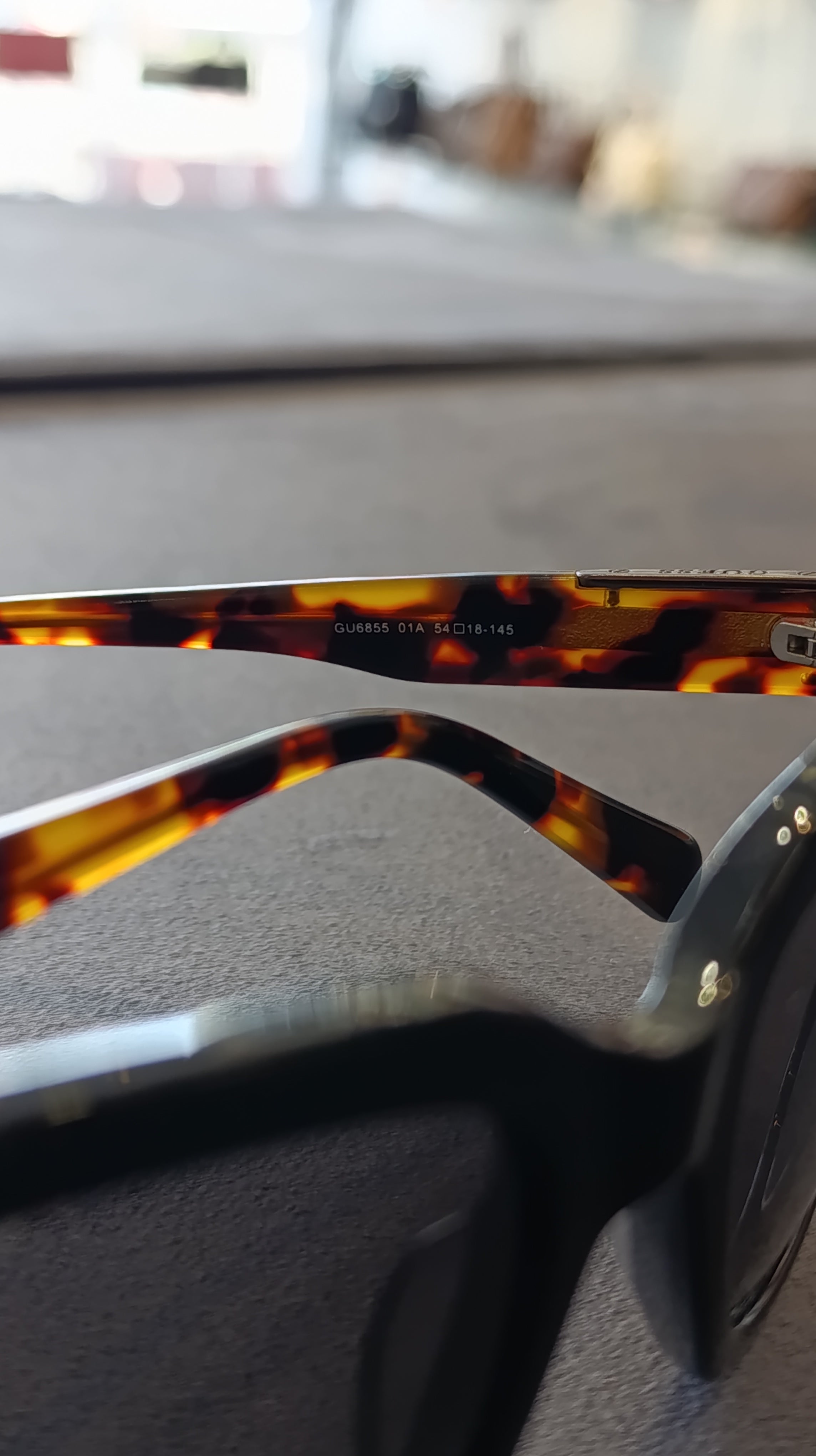 Guess Black Tortoise Sunglasses