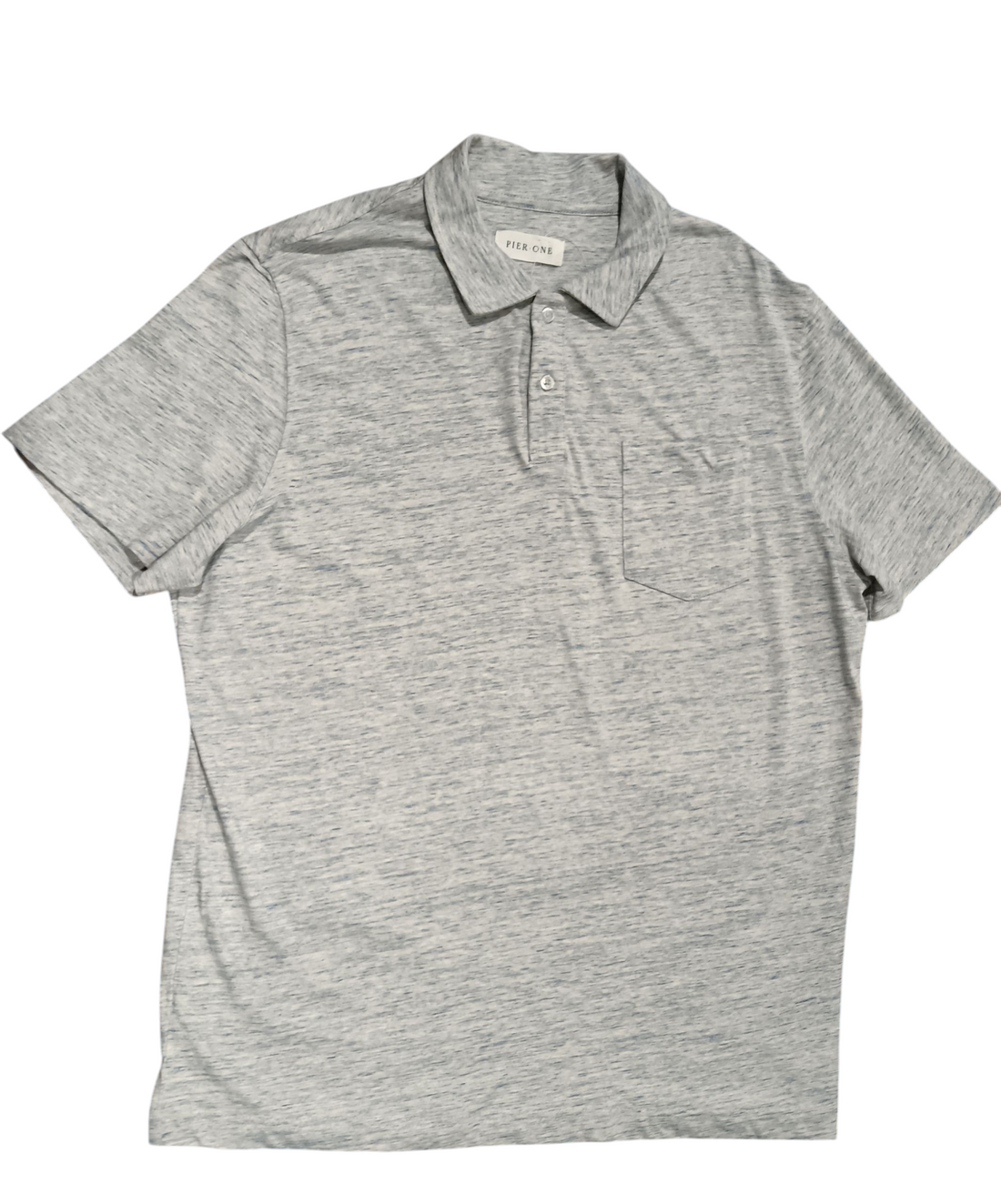 PIER ONE GREY COLOR POLO T-SHIRT