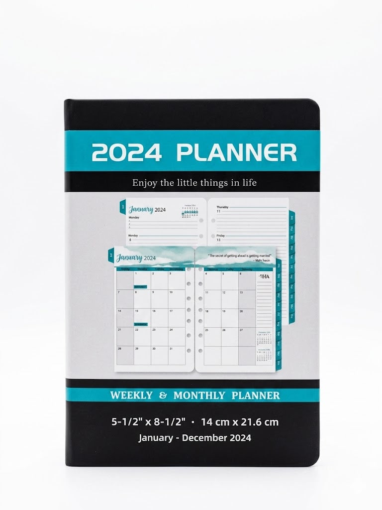 2024 Weekly & Monthly Planner
