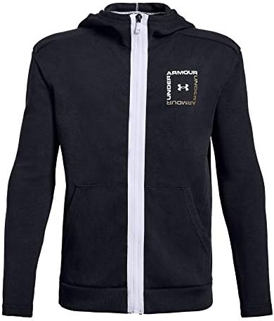 Under Armour Boys' Unstoppable Double-Knit Full-Zip / M