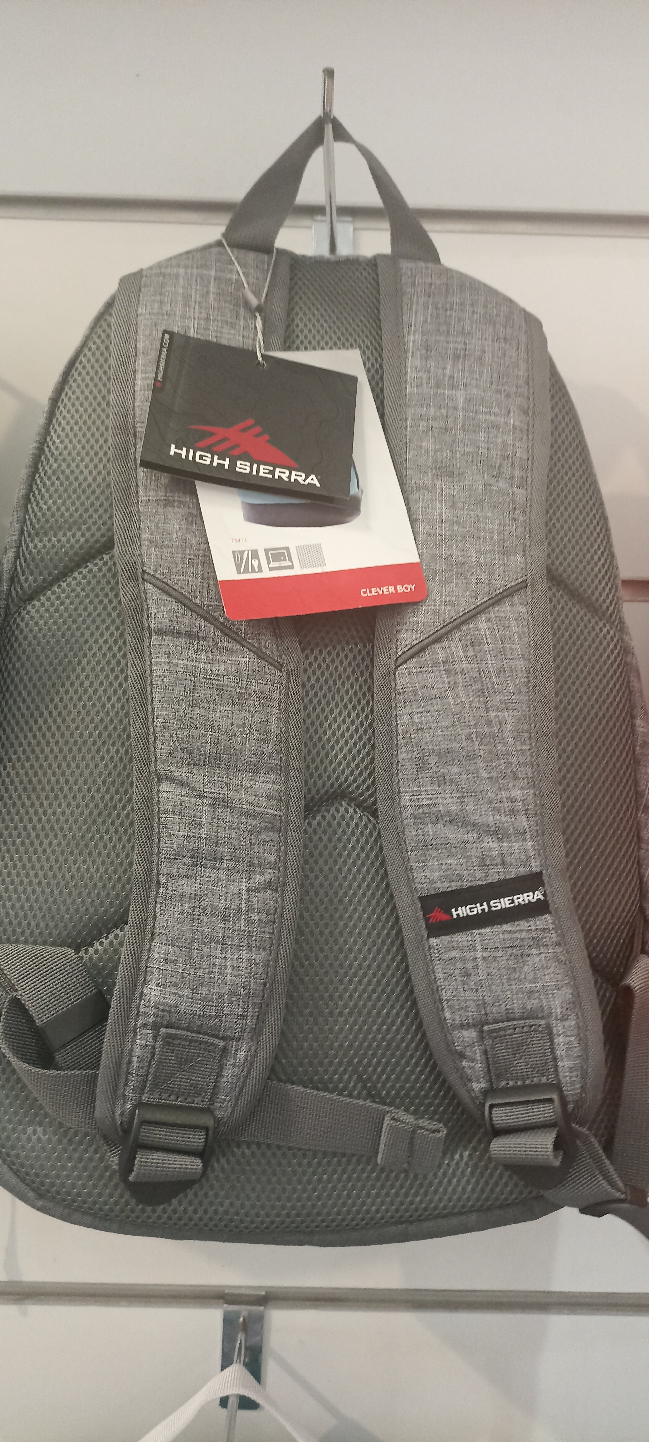 High Sierra Grey Backpack