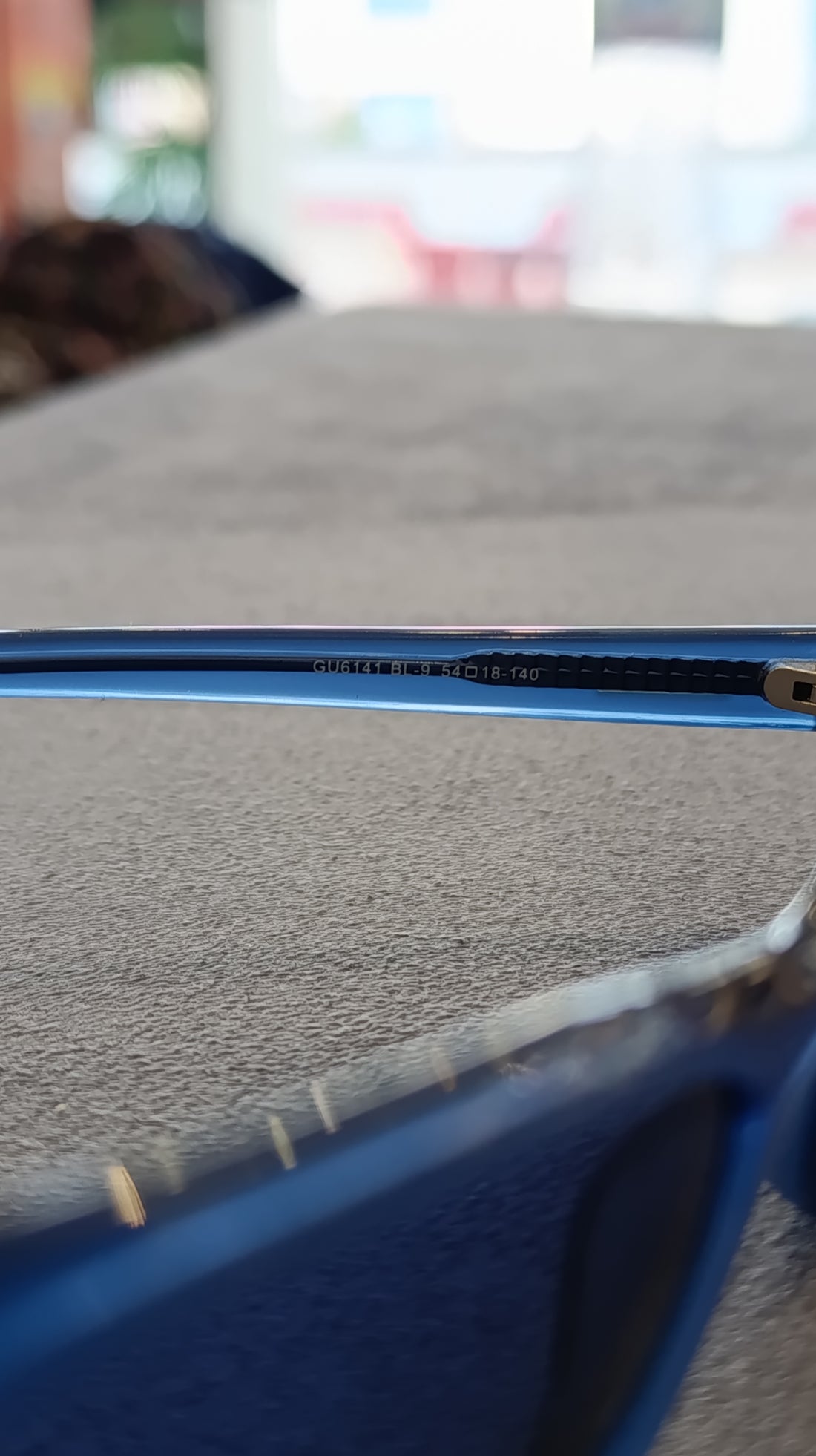 Guess GU6141 BL-9 Sunglasses – Crystal Blue / Dark Blue