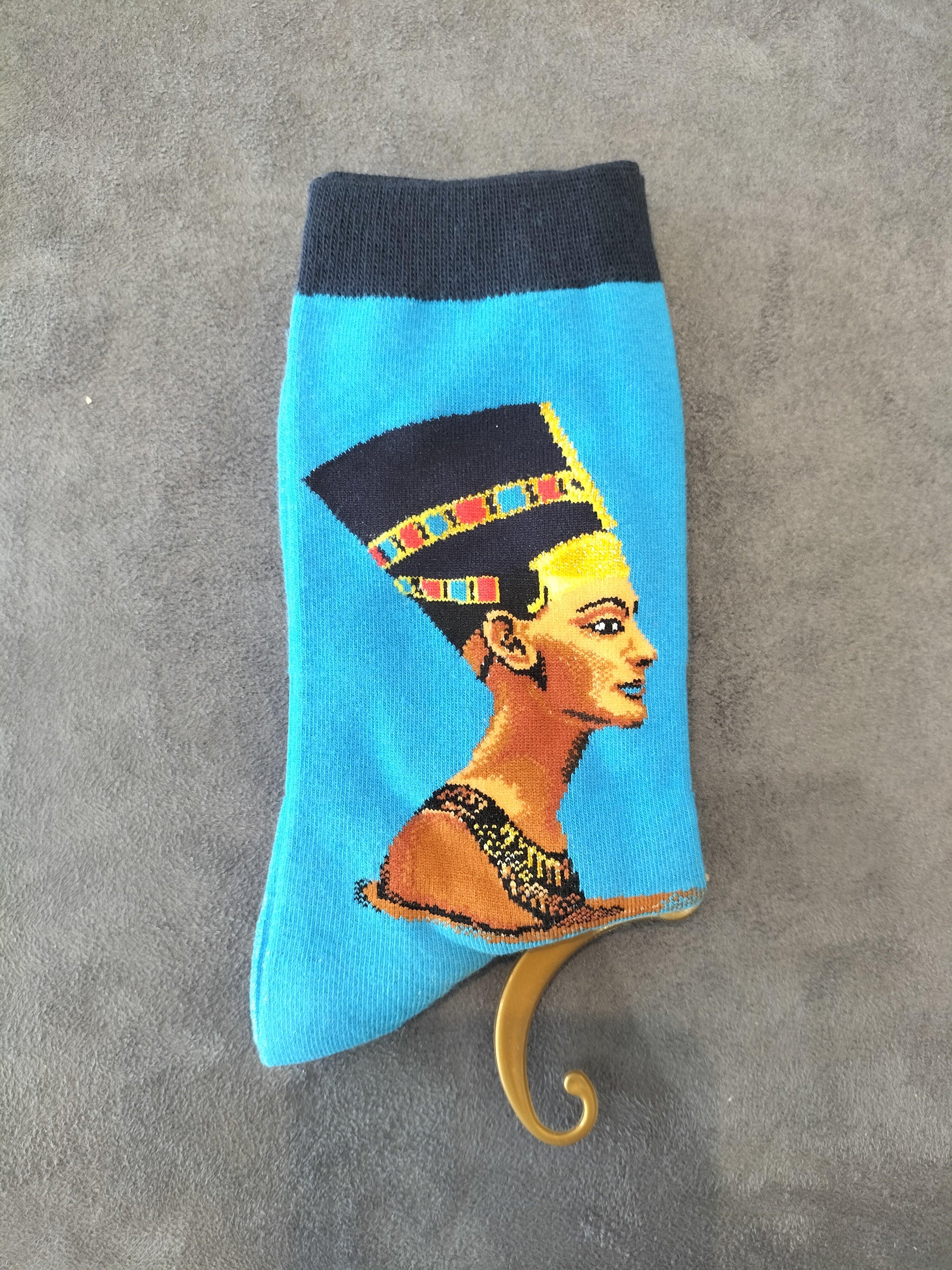 Nefertiti Socks (Blue)