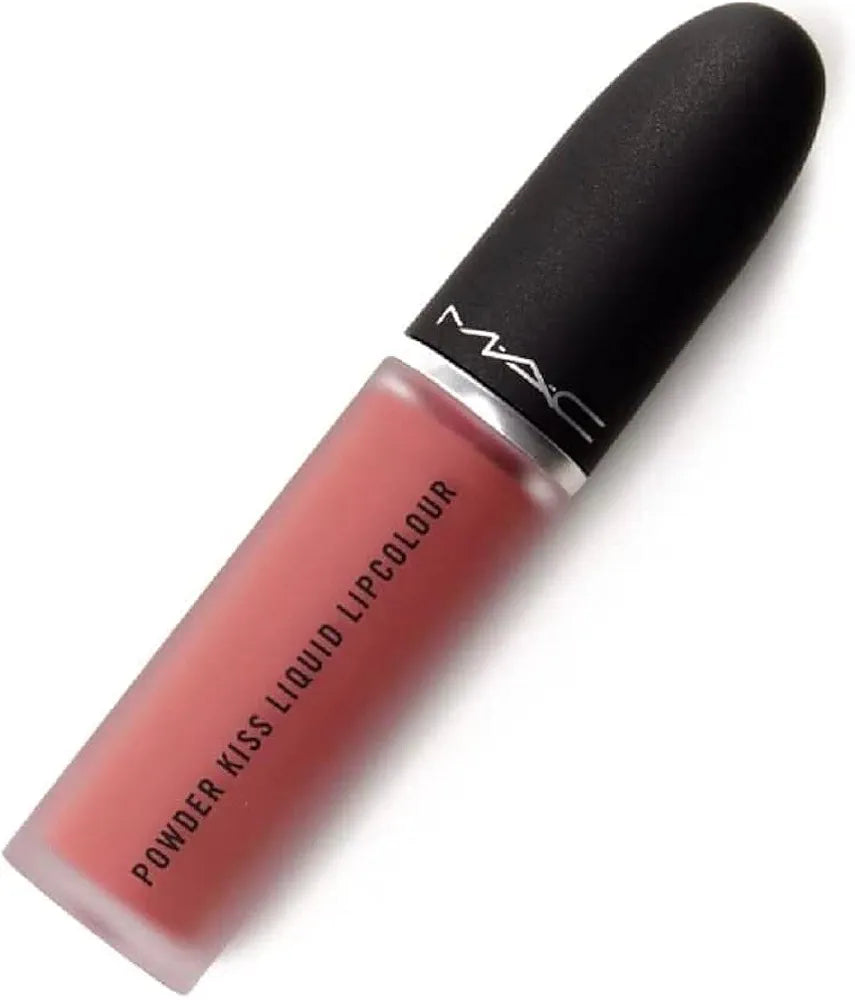 MAC Powder Kiss Liquid Lipcolor - 989 Mull It Over for Women - 0.17 oz Lipstick