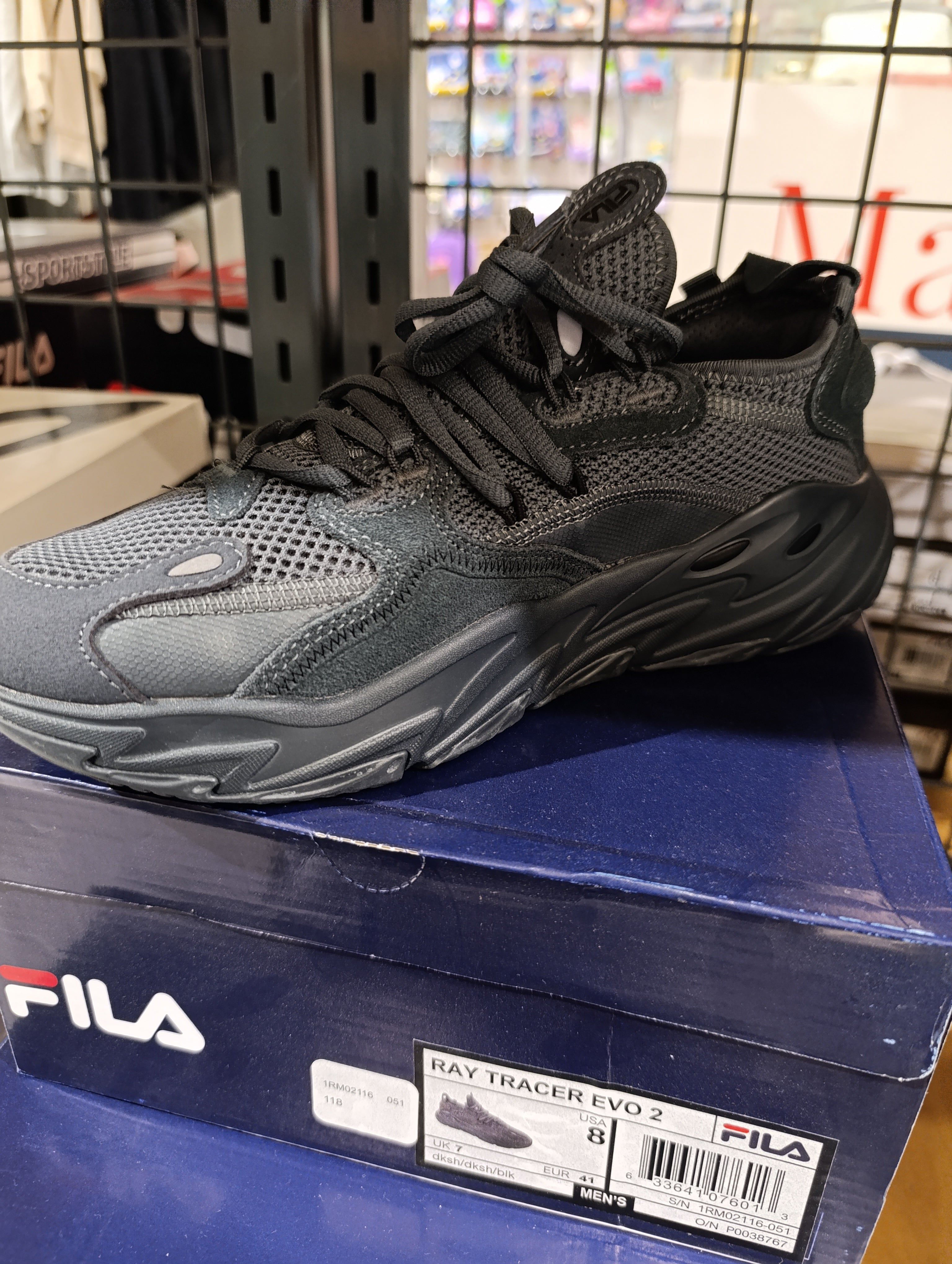 FILA Ray tracer Evo 2 dksh dksh BLK men's