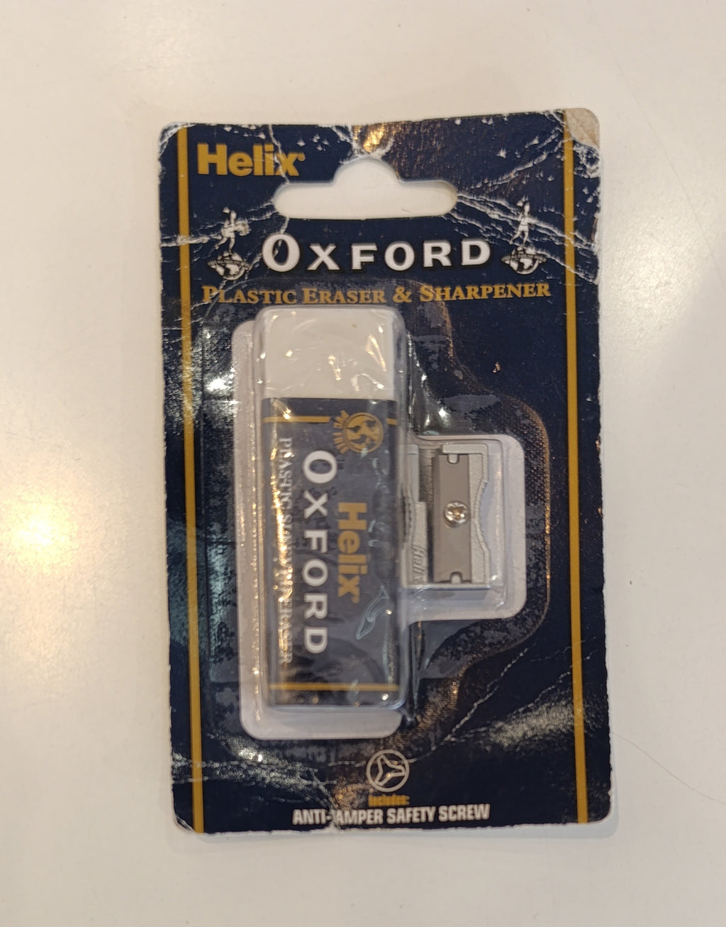 Helix Oxford Plastic Eraser & Sharpener