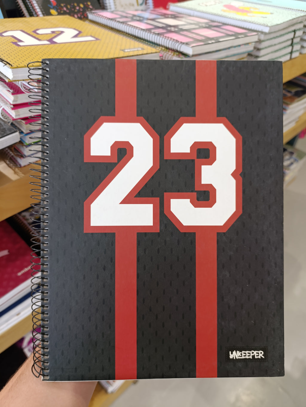 Unkeeper silkbook black&red