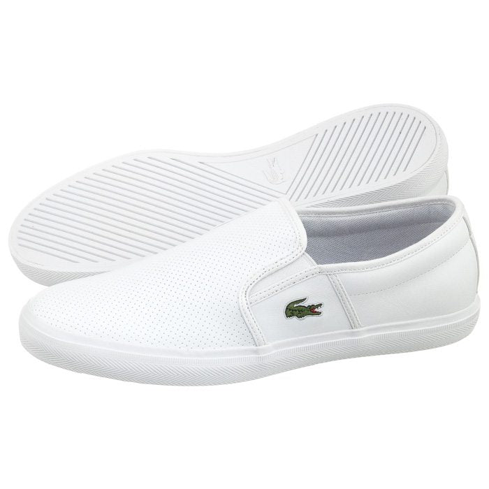 Lacoste Gazon Leather BL 1 Cam WHT 7-33CAM1072001