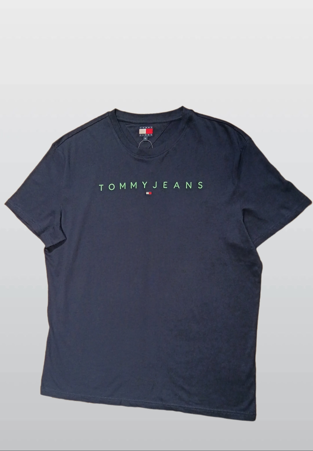 Tommy Jeans Men’s Dark Navy Cotton T-Shirt