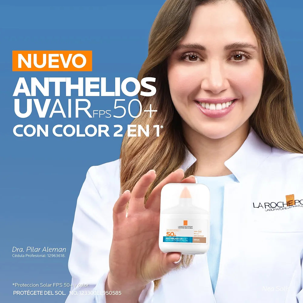 La Roche-Posay Anthelios UVAIR Daily SPF50+   PA++++  " medium natural "