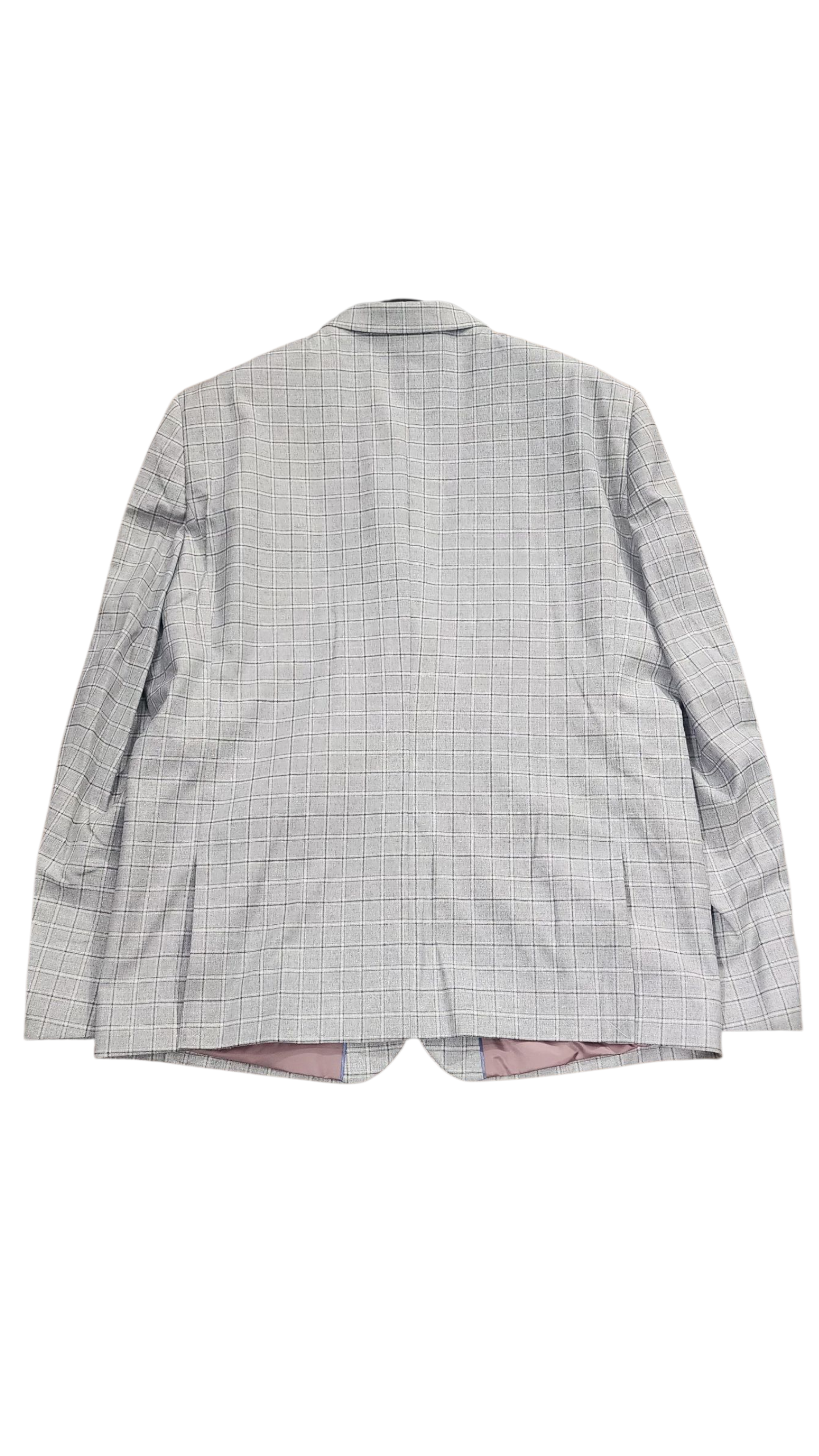 River Island Grey Checkered Blazer Jacket