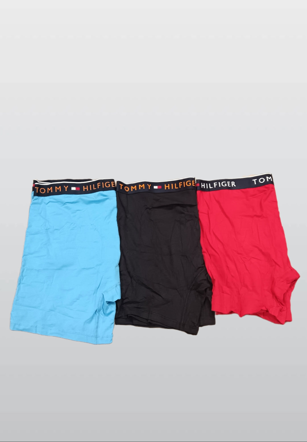 TOMMY HILFIGER 3-PACK BOXER LUXE STRETCH  NAVY M22
