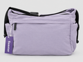 Sunstar Multi-Pocket Shoulder Bag – Light purple d1181 soft bag