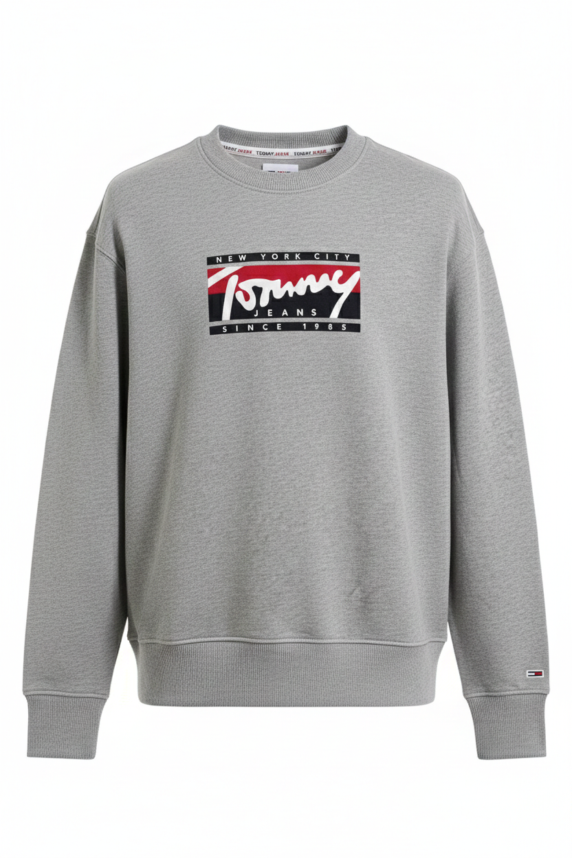 Tommy Jeans Sweater Loose fit Gray