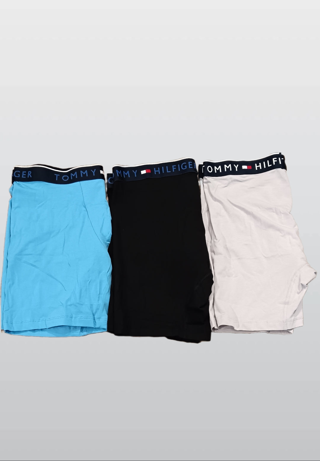 TOMMY HILFIGER 3-PACK BOXER LUXE STRETCH  NAVY M24
