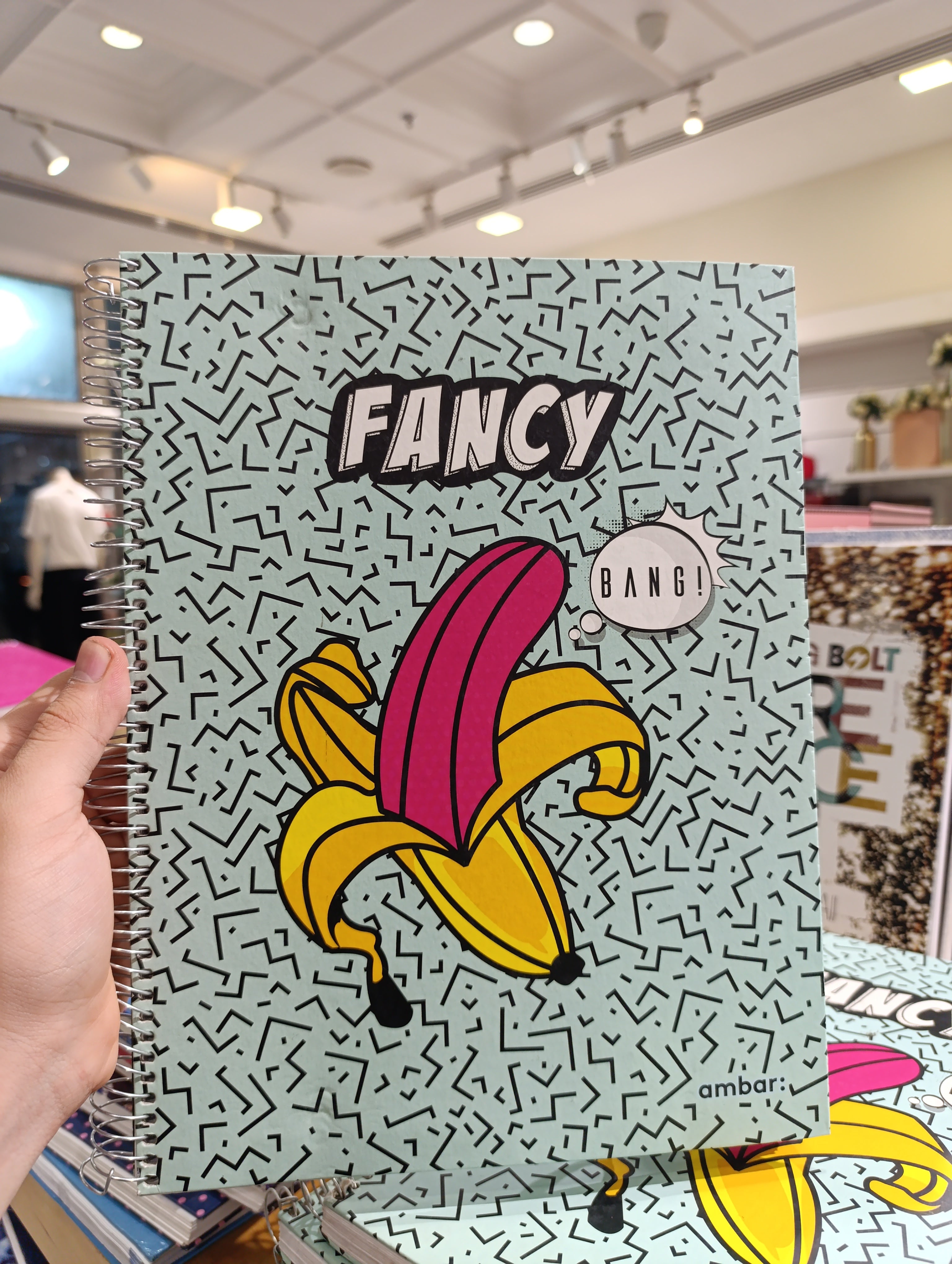 Fancy amber Silk Notebook