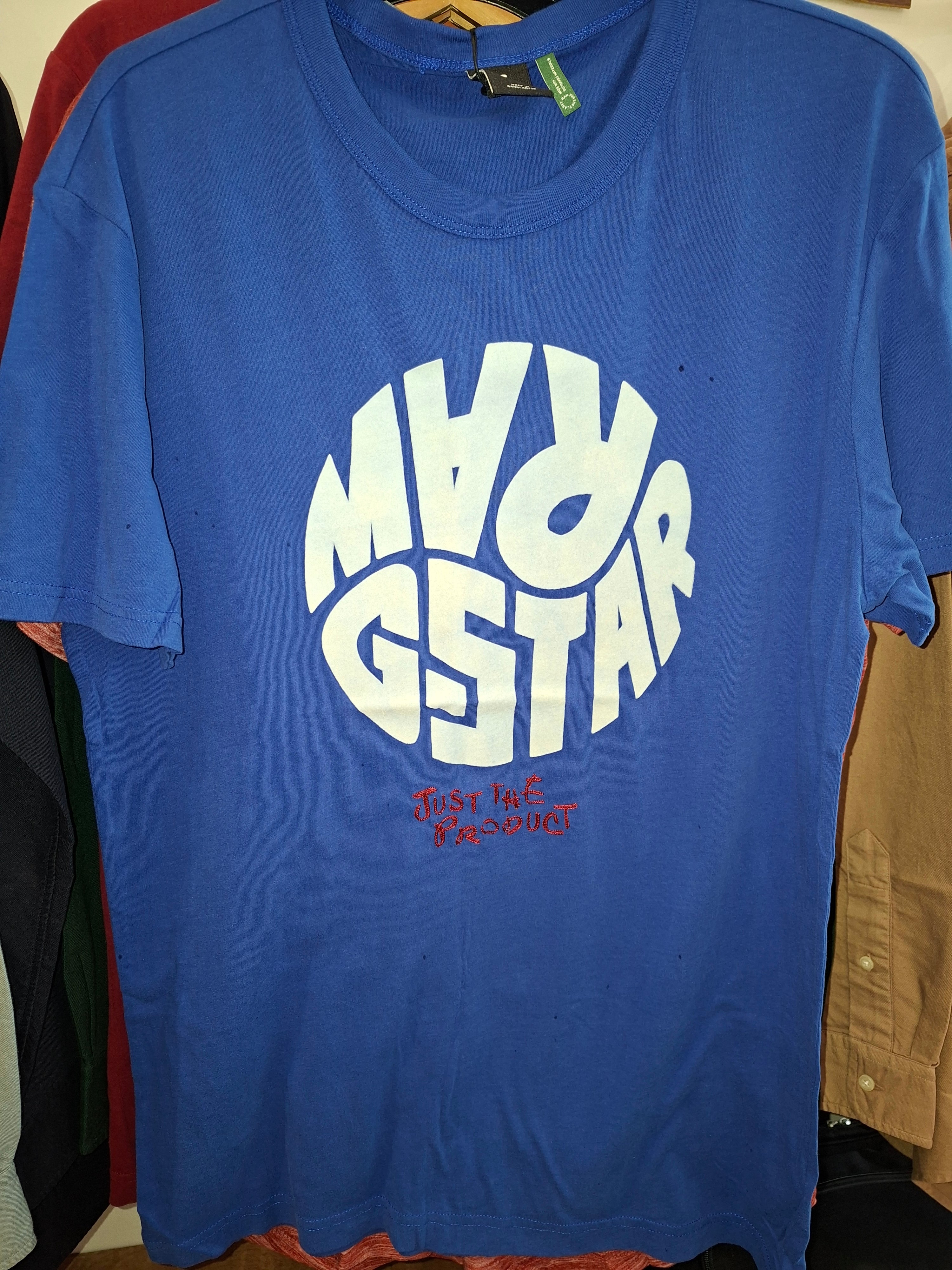 G-Star Raw Graphic 6 R T S/S D11871-A870-1855 Hudson Blue