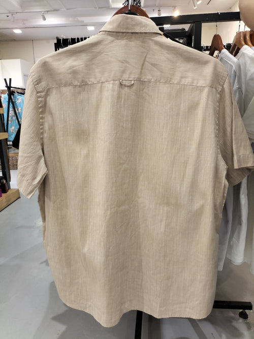 Perry Ellis America Beige Button Down Shirt