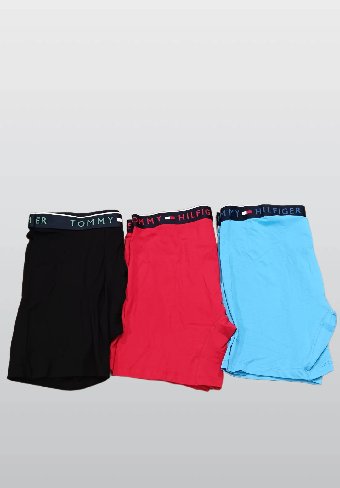 TOMMY HILFIGER 3-PACK BOXER LUXE STRETCH  NAVY M26