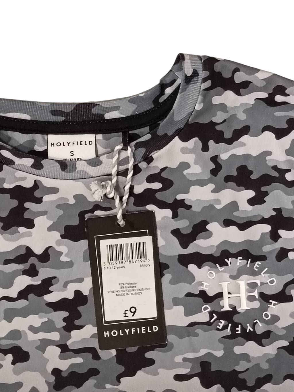 HILYFIELD Half sleeve t-shirt Cameo print