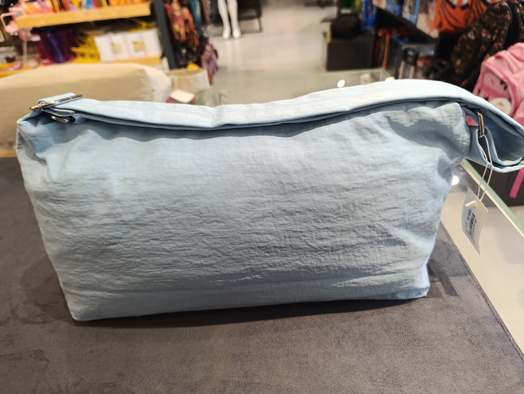 Women's blue handbag
