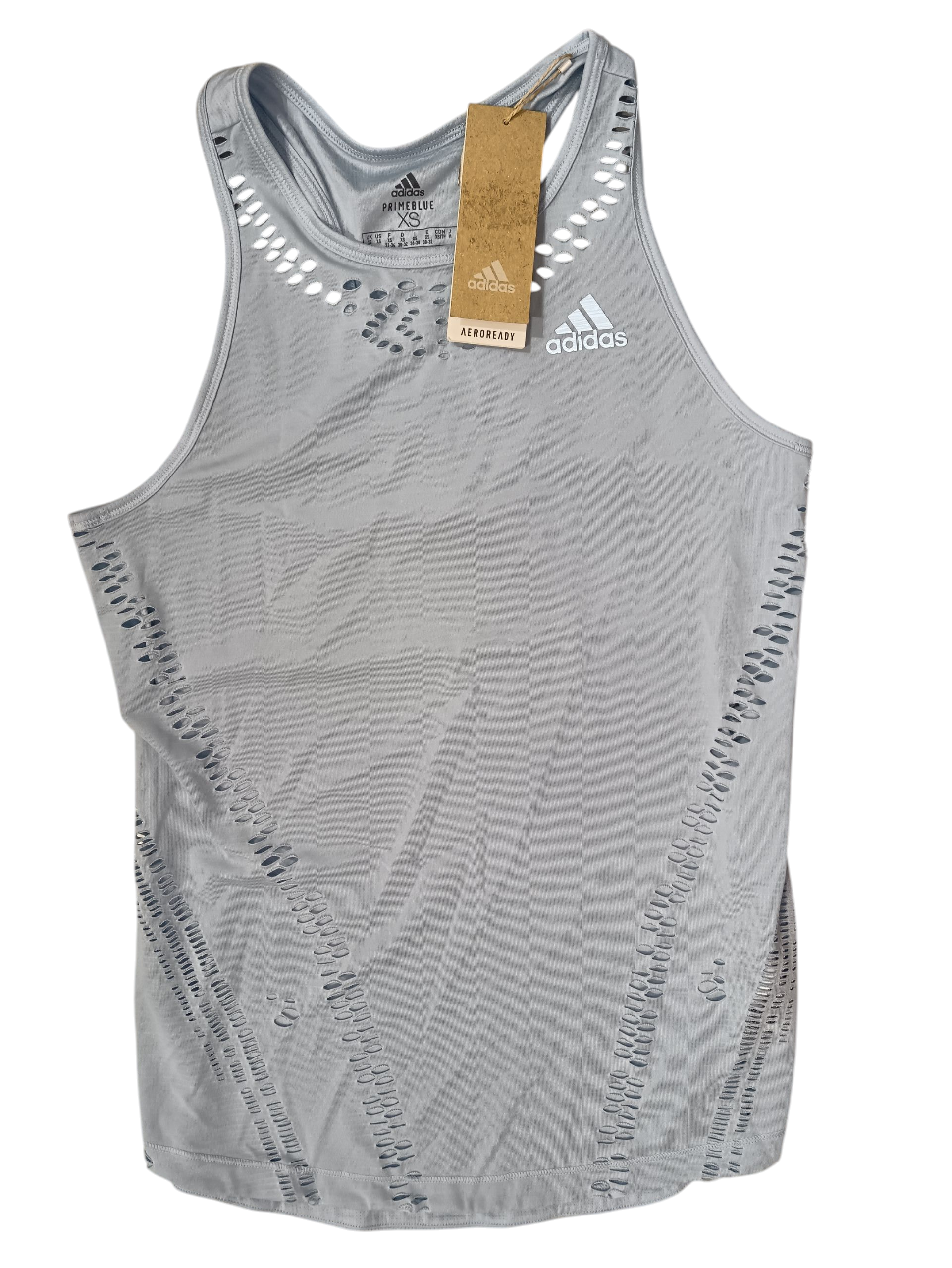 adidas PRIMEBLUE Women's clothing cut the color is cyan