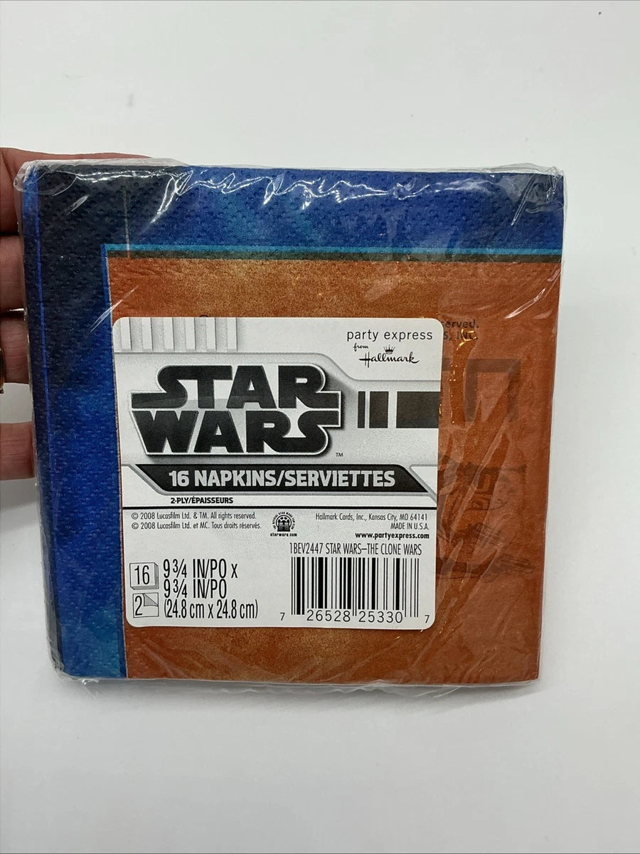 Star Wars Clone Trooper Beverage 16 Napkins - Party Express