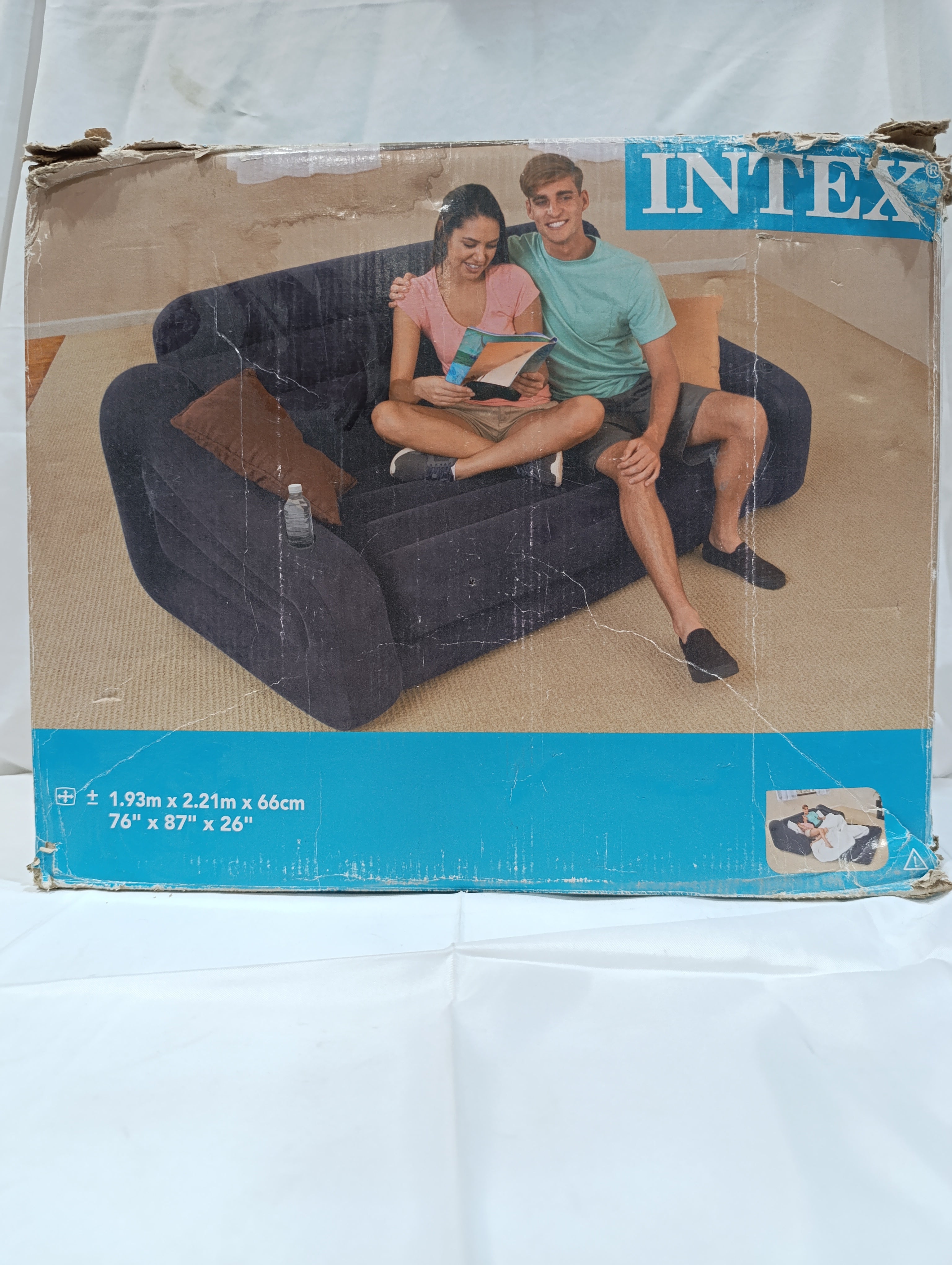 Intex air bed sofa