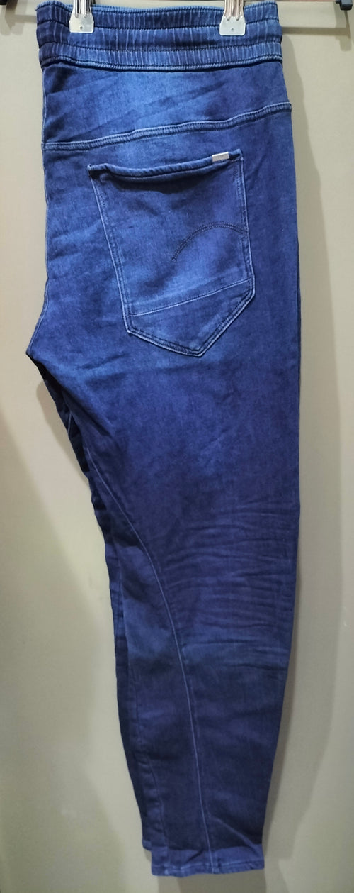 G-Star Raw Indigo Cella Trainer - Arc 3D Sport Mid Boyfriend