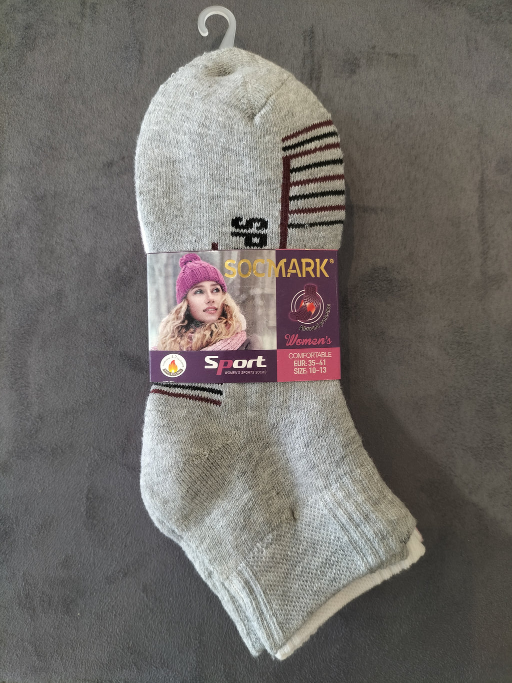 SockMark Women's Sports Socks 3 pairs