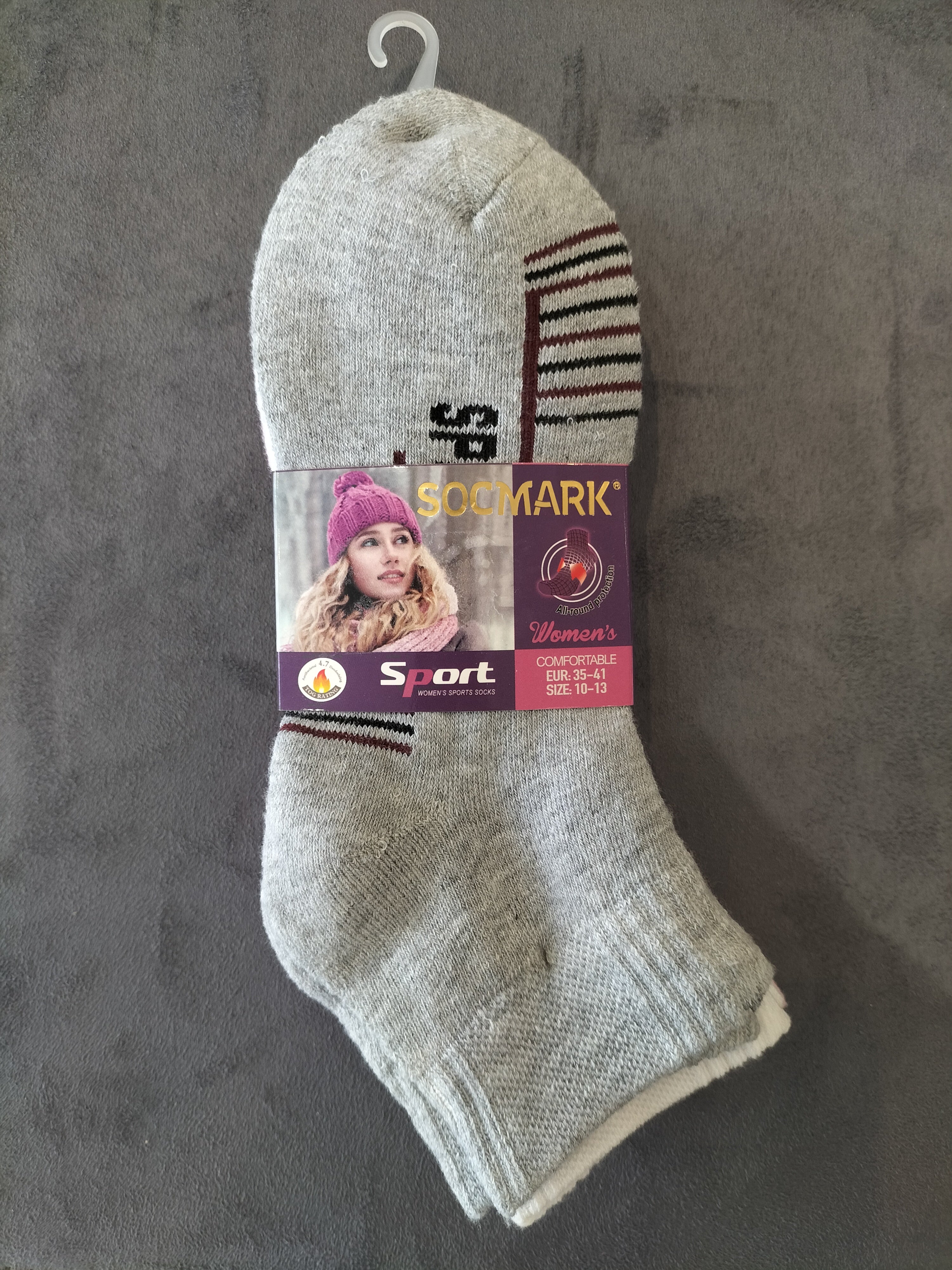 SockMark Women's Sports Socks 3 pairs
