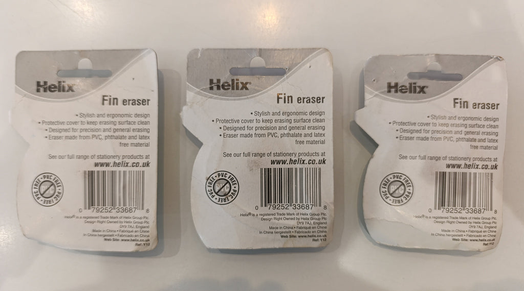 Helix Fin Eraser