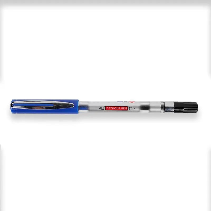 Hauser 2 in 1 Blue Ballpen Set - 12 Pcs