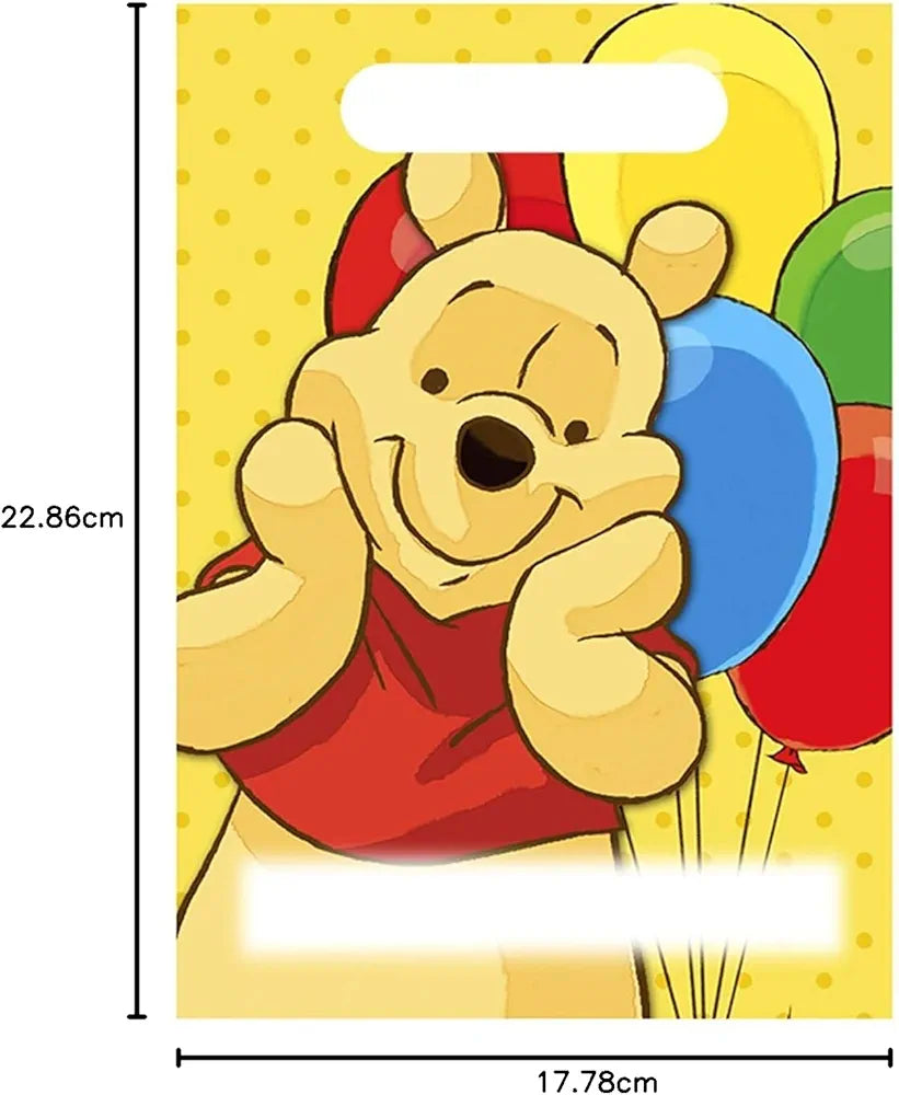 Winnie the Pooh Party Supplies - 8 Favor Bags