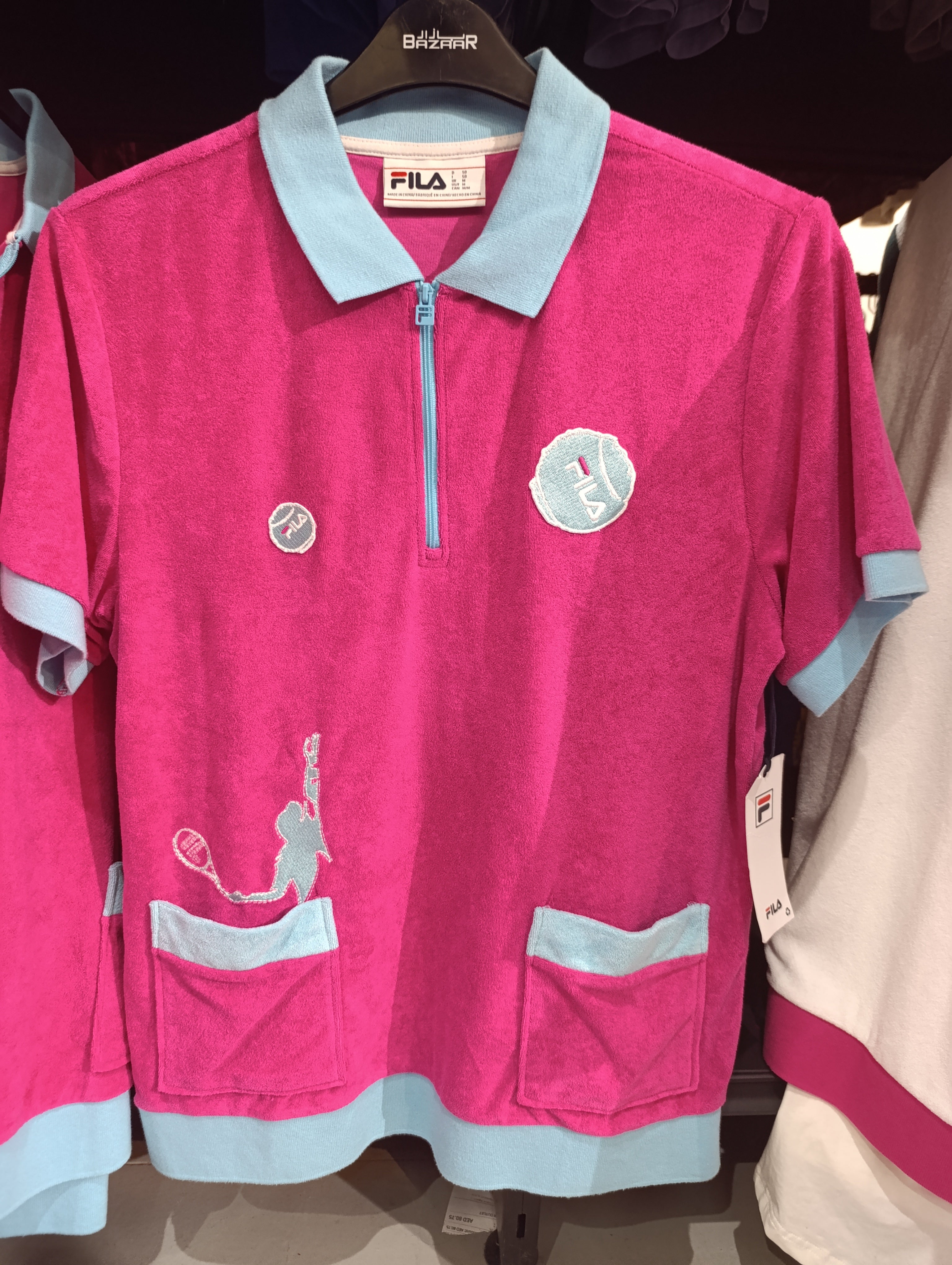 Fila Pink Polo Shirt
