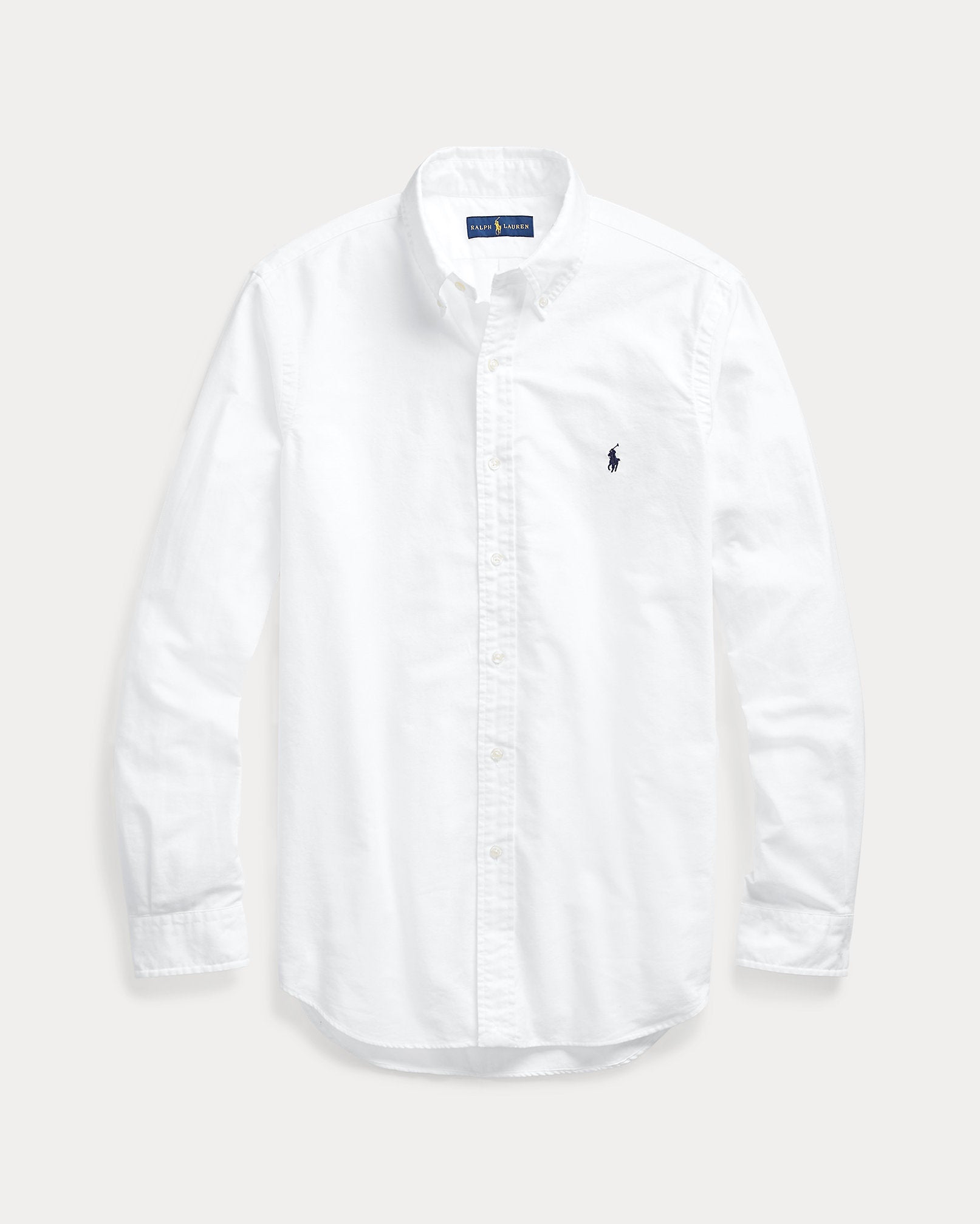 Ralph Lauren - Garment-Dyed Oxford Shirt - Classic Fit white