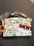 DKNY Graffiti Print Crossbody Bag – New York City Street Art Style