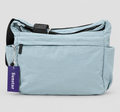 Sunstar Multi-Pocket Shoulder Bag – Light Blue soft bag d11811