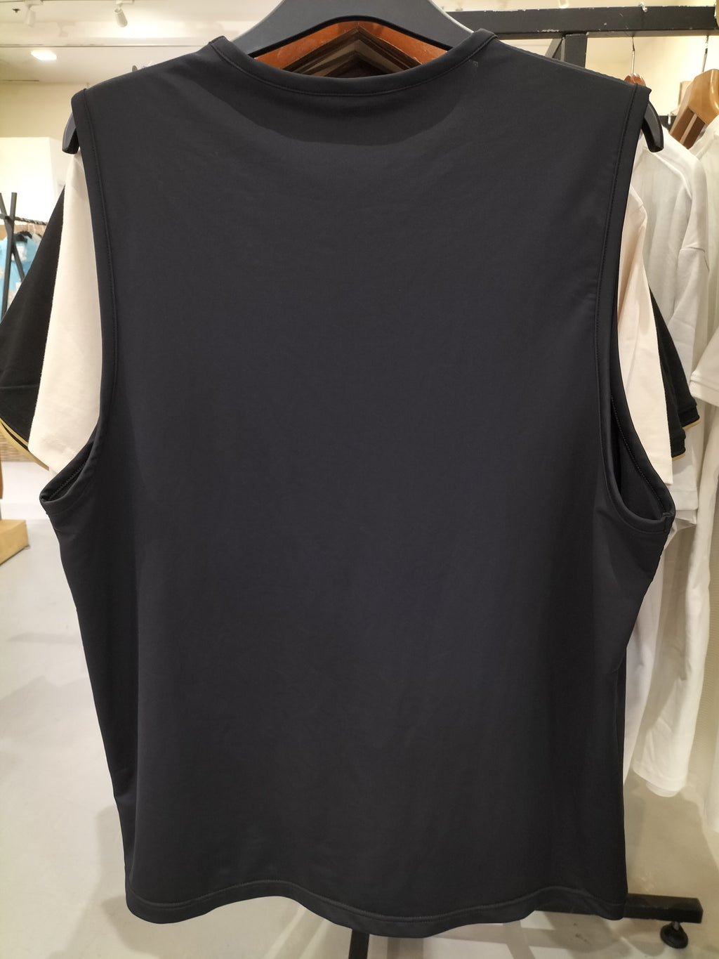Coéga Black Sleeveless Dry Fit Shirt
