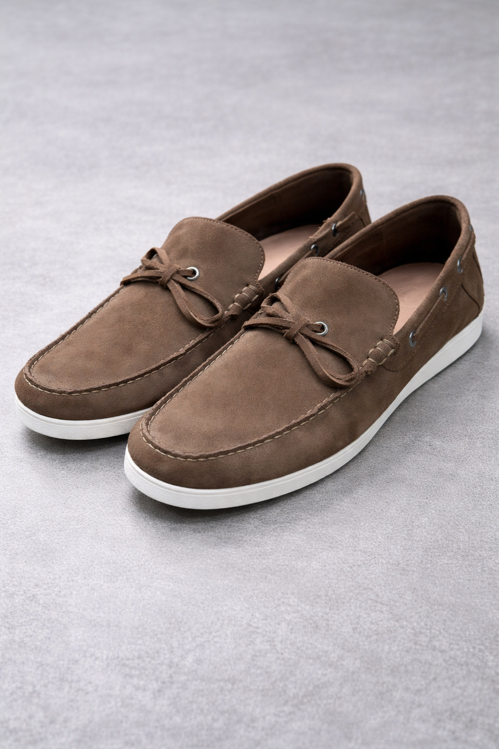Massimo Dutti Suede Loafers Leather Moccasins