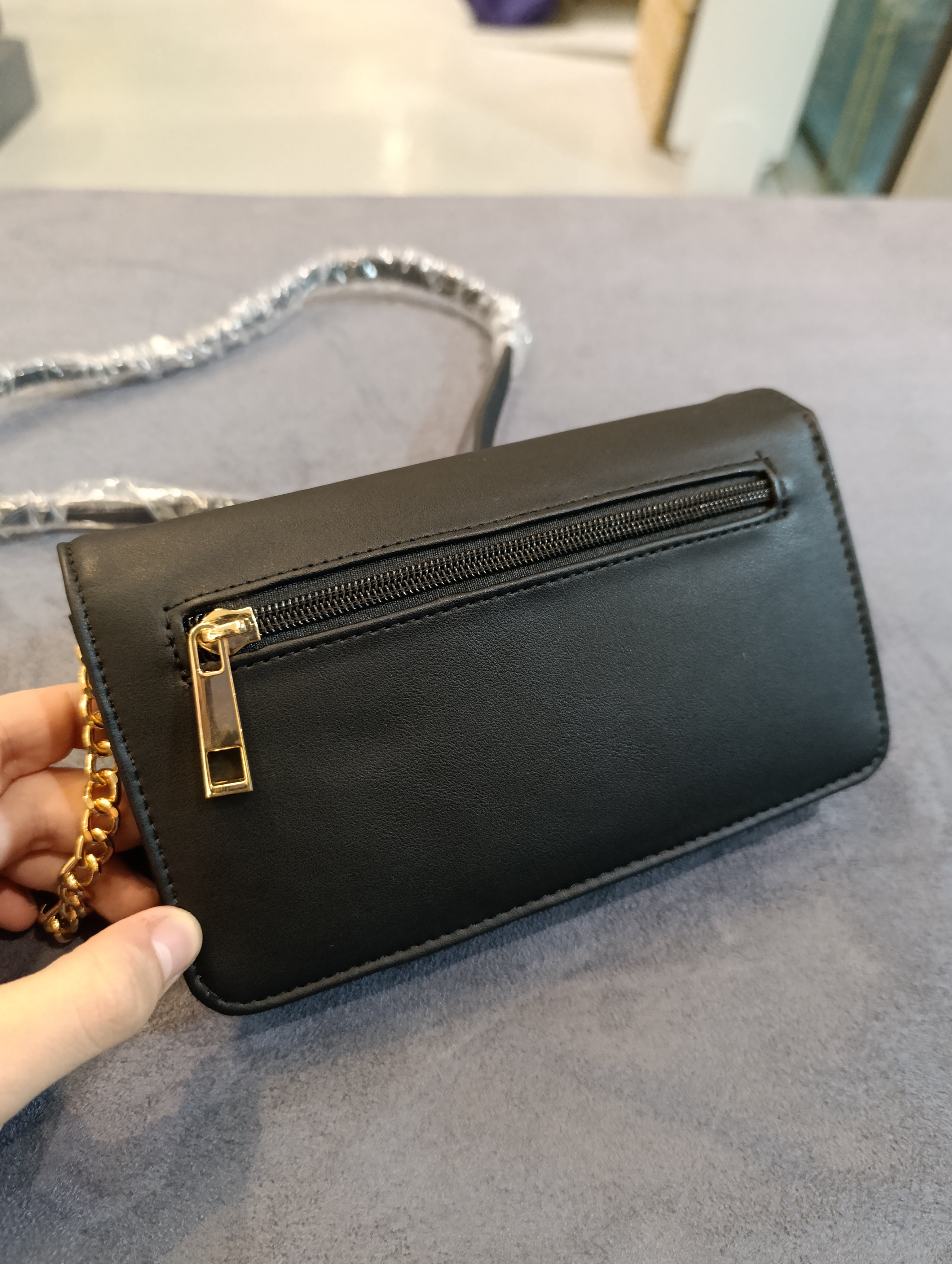 Aldo black women's black handbag