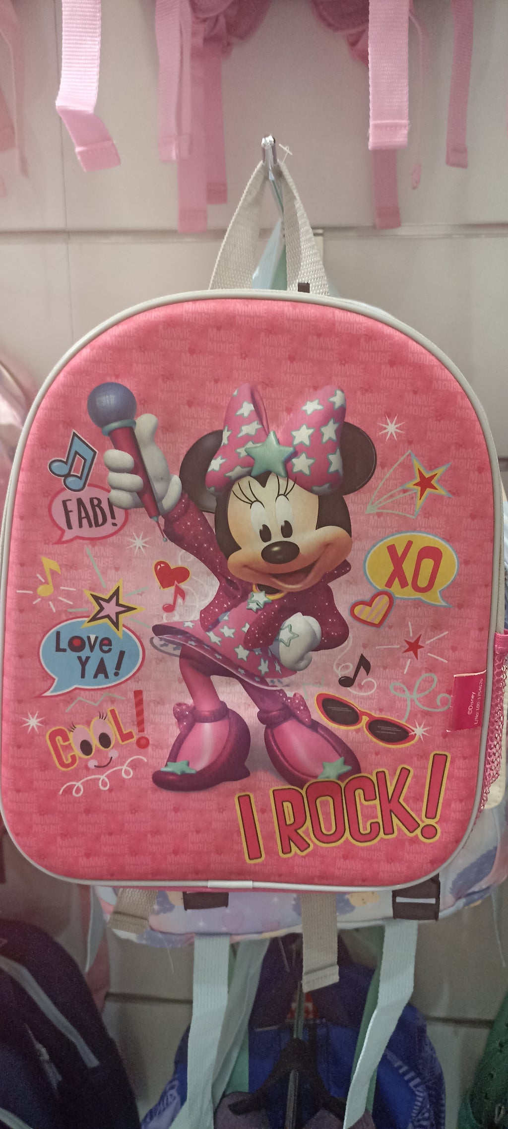 Minnie Mouse Pink Backpack