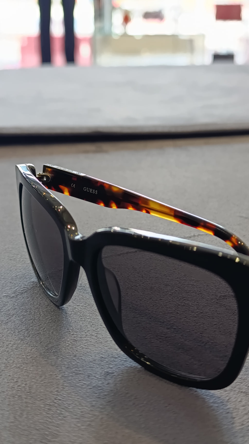 Guess Black Tortoise Sunglasses