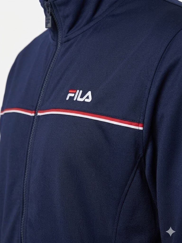 جاكيت رجالي Fila Karik "كحلي متنوع" - (SM13B548-410)
