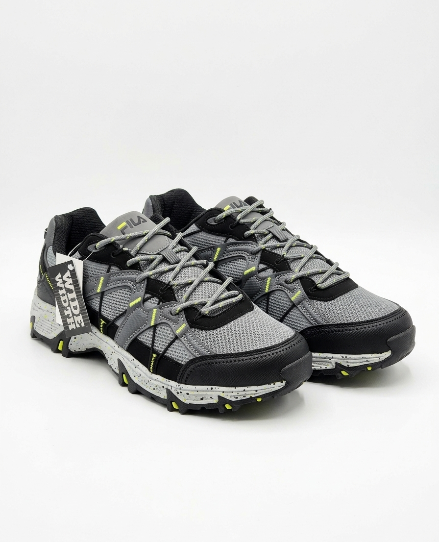 FILA Grand Tier 'Gray / Green' Men's Shoes - (1JW01783-095)