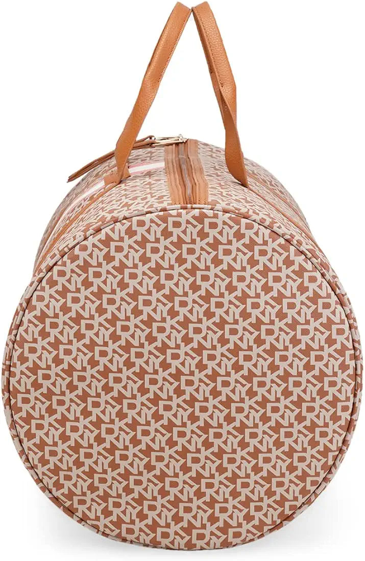 DKNY Signature Stripe duffle maple DO120ST2