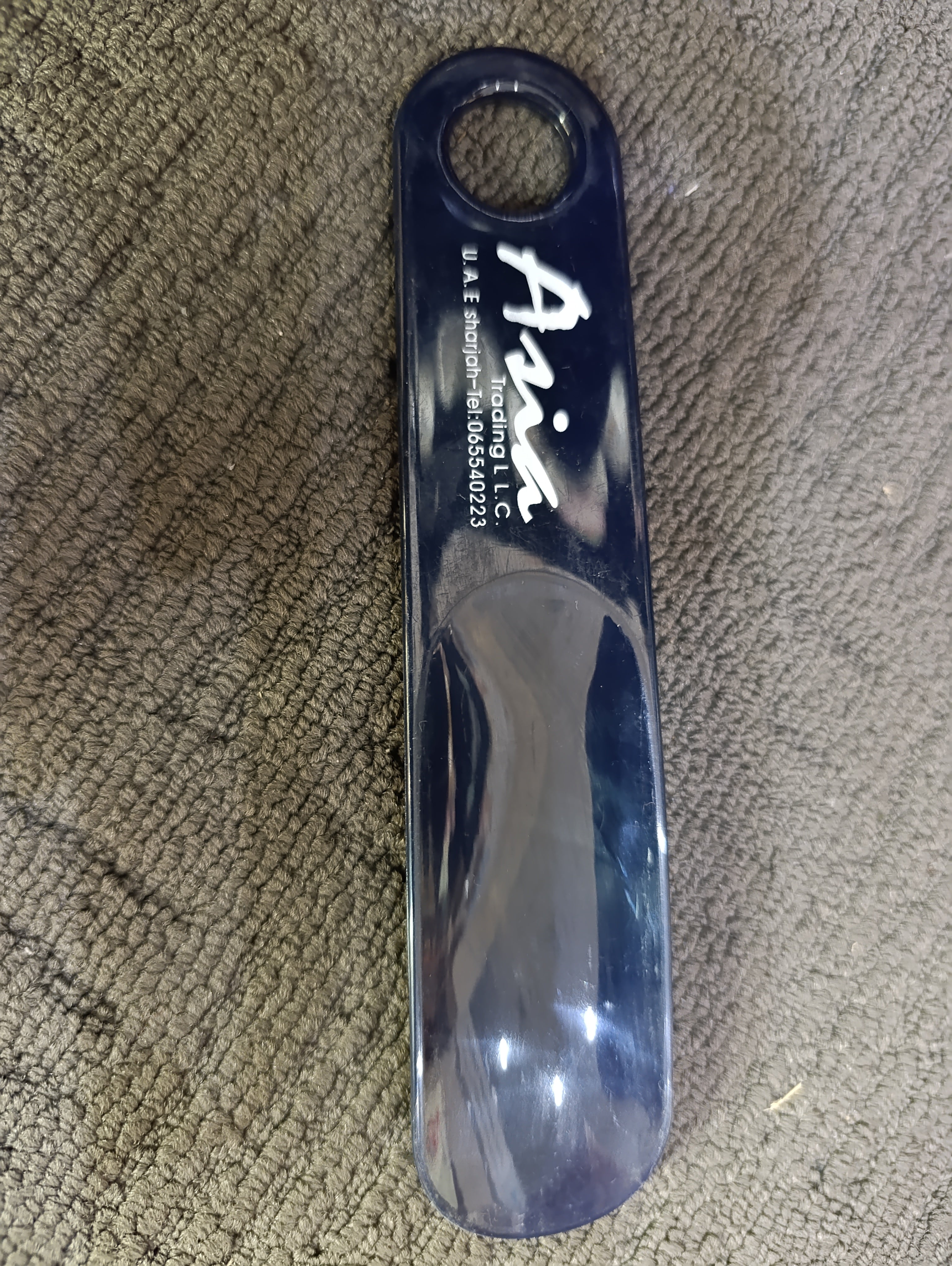 ASIA Shoe Horn: Easy and Comfortable Shoe Wearing Solution navy
