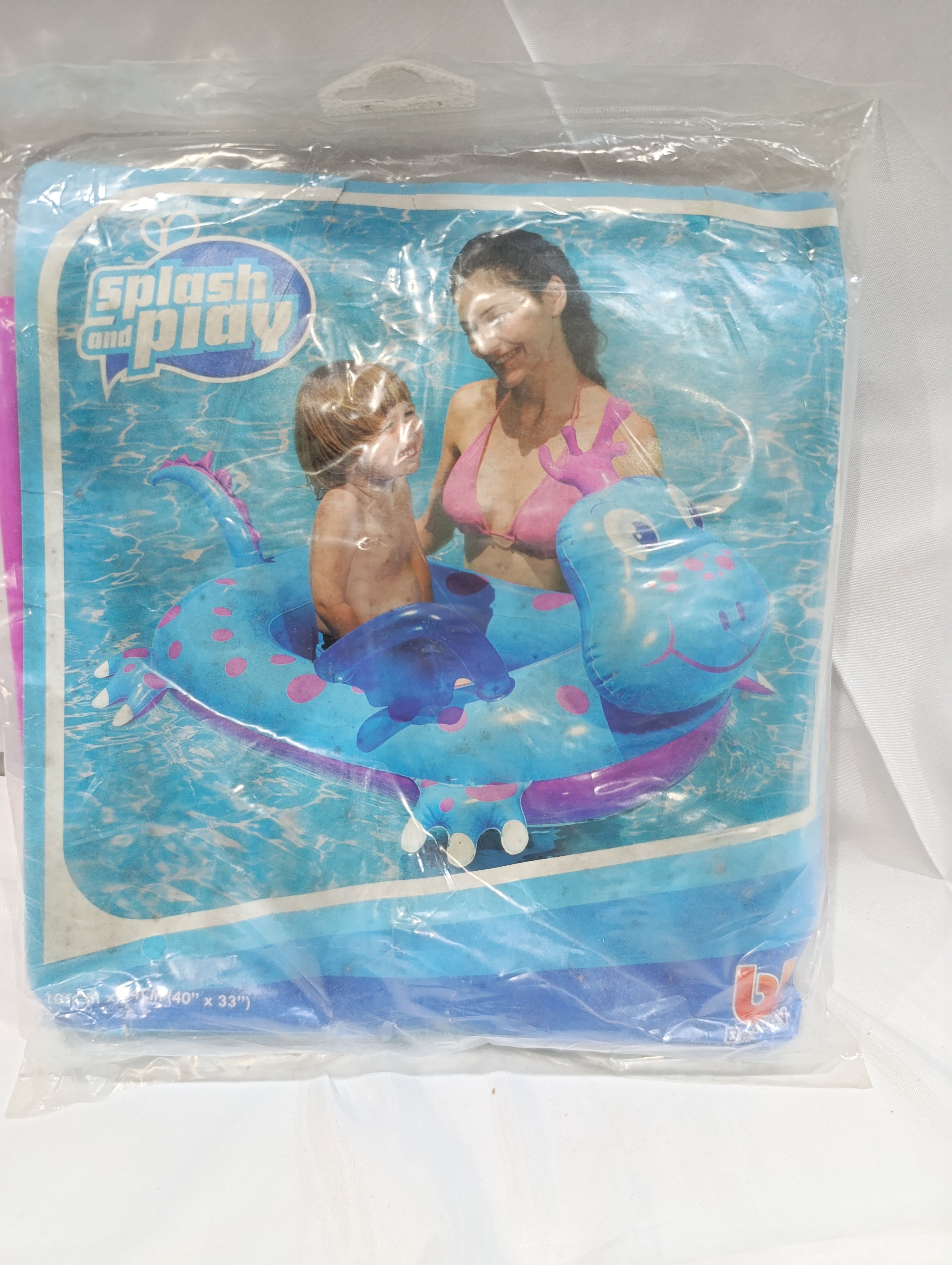 Splash and play. Bote Dragon Inflable Bestway Pileta 101 X 84 Cm